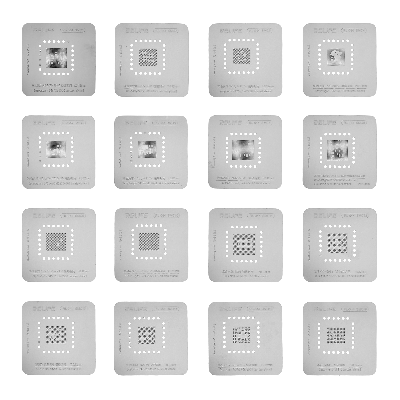 Набор трафаретов Relife RL-044 (Микросхемы Android; 58 штук) фото в интернет-магазине 05gsm.ru