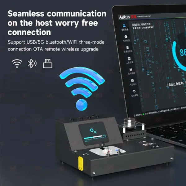 Калибратор-измеритель температуры паяльника и термофена Aixun DT02 фото в интернет-магазине 05gsm.ru