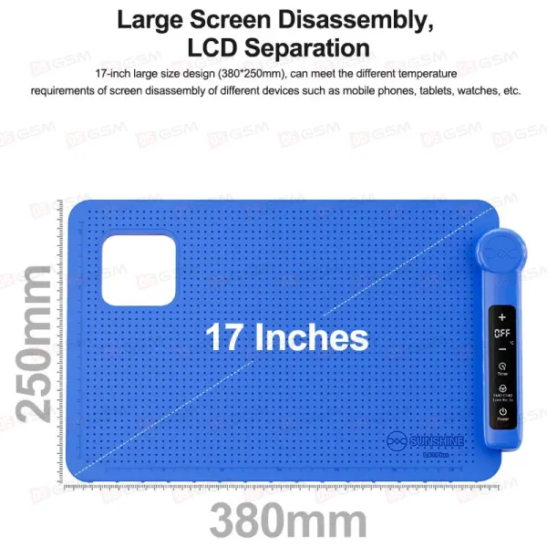 Нижний подогрев Sunshine LS3 Plus (Для расклеивания дисплеев / задних крышек) фото в интернет-магазине 05gsm.ru