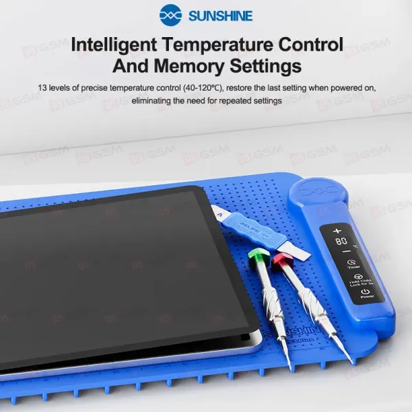 Нижний подогрев Sunshine LS3 Plus (Для расклеивания дисплеев / задних крышек) фото в интернет-магазине 05gsm.ru