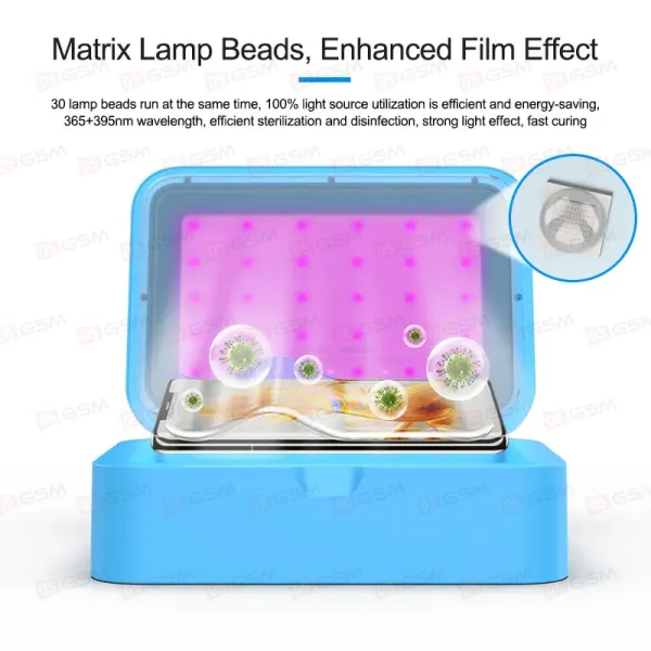 Ультрафиолетовый бокс для сушки клея и пленки Sunshine S-918B SE фото в интернет-магазине 05gsm.ru