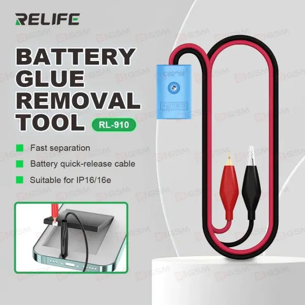 Кабель для быстрого извлечения аккумулятора Relife RL-910 (iPhone 16-17 series) фото в интернет-магазине 05gsm.ru